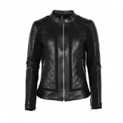 Helstons Kate Lady Leather мотокуртка Black Черный
