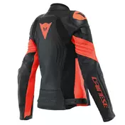 Dainese Racing 4 Lady Leather мотокуртка Red Fluo Красный