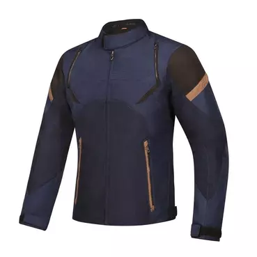 Ixon Striker Retro мотокуртка Black Navy Синий