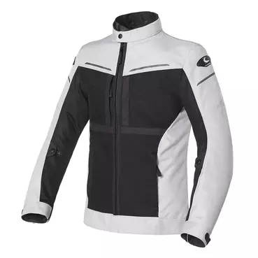 Clover Netstyle 2 Lady мотокуртка Black Silver Серый