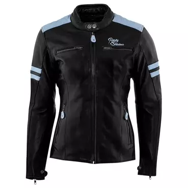 RUSTY STITCHES Joyce jacke Black / Baby Blue