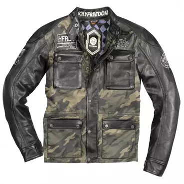 Holyfreedom Quattro Camou мотокуртка Зеленый