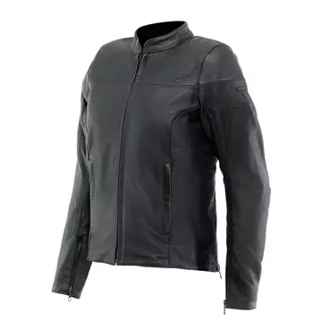 Dainese Itinere Leather мотокуртка Black Черный