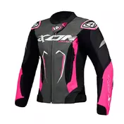 Ixon Vortex 3 Lady Leather мотокуртка Black Pink White Розовый