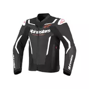 Alpinestars Gp Force V2 Leather мотокуртка Black White Белый