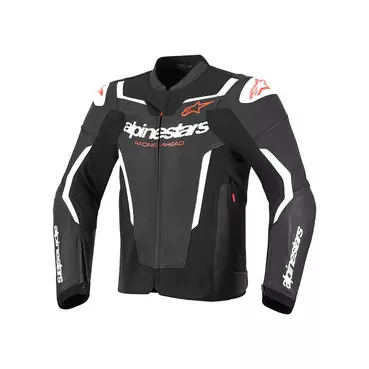 Alpinestars Gp Force V2 Leather мотокуртка Black White Белый