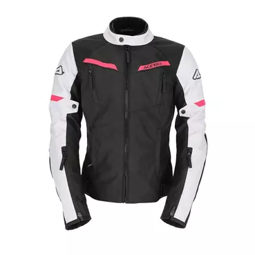 Acerbis Ce X-street Lady мотокуртка Black Pink Розовый
