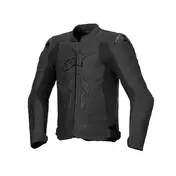 Alpinestars Dusk Airflow Leather мотокуртка Black Черный
