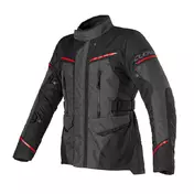 Clover Storm 4 Wp мотокуртка Dark Grey Red Серый