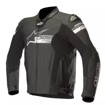 Alpinestars Fuji Airflow Leather мотокуртка Black Черный