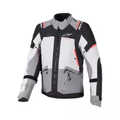 Alpinestars Stella Andes V4 Drystar мотокуртка Coral Серый