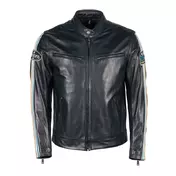 Helstons Race Rag Leather мотокуртка Blue Синий