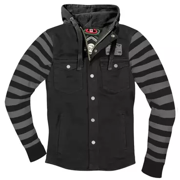 Holyfreedom Folsom Hooded Shirt мотокуртка Black Черный