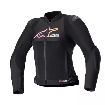 Alpinestars Stella Smx Air мотокуртка Black Yellow Pink Розовый