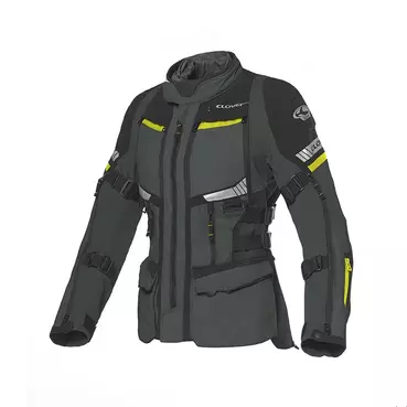 Clover Gts-5 Wp Lady мотокуртка Yellow Dark Grey Серый