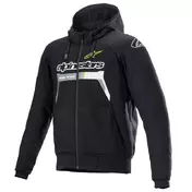 Alpinestars Chrome Ignition худи Black Yellow Желтый