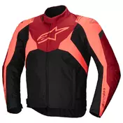 ALPINESTARS T-Jaws V4 WP Rennjacke Black / Red Fluor / Dark Red