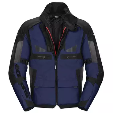 Spidi Crossmaster H2out мотокуртка Black Blue Синий
