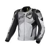 Macna Ignite Leather мотокуртка Grey Black Orange Серый