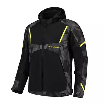 RUSTY STITCHES Carlo jacke Black / Camo / Yellow