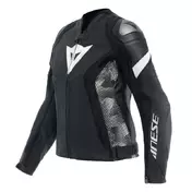Dainese Avro 5 Wmn Leather мотокуртка Black White Черный