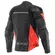 Dainese Racing 4 Leather мотокуртка Black Red Fluo Красный