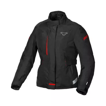 Macna Nivala Lady мотокуртка Black Red Красный