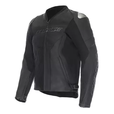 Dainese Racing 5 Perforated Leather мотокуртка Black Черный
