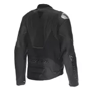 Dainese Racing 5 Perforated Leather мотокуртка Black Черный