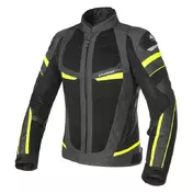Clover Rainjet 2 Wp Lady мотокуртка Dark Grey Yellow Серый