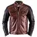 Helstons Cruiser Leather мотокуртка Camel-black Коричневый