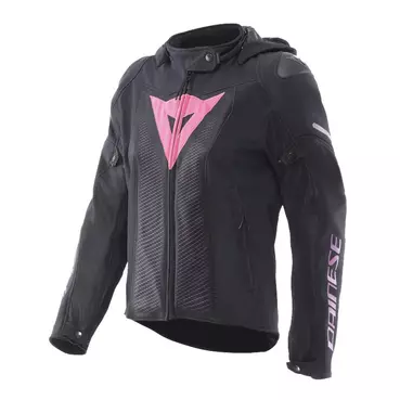 Dainese Super Sprint Air Women мотокуртка Black Rose Розовый