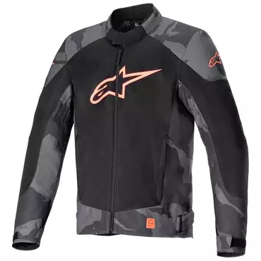ALPINESTARS T-SP X Superair jacke Gray Camo / Red Fluo