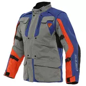 Dainese Alligator Tex мотокуртка Grey Blue Orange Синий