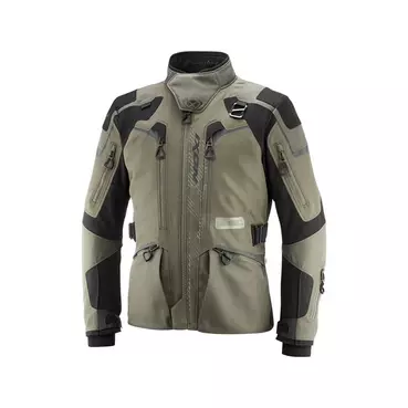 Ixon Odin мотокуртка Khaki Black Зеленый