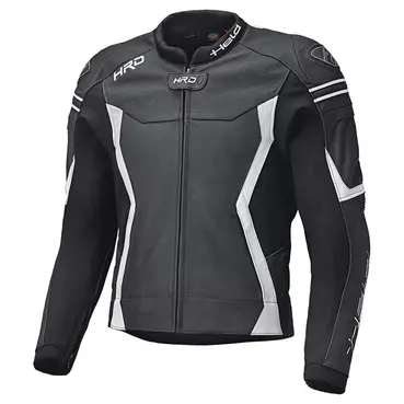 Held Street 3.0 Leather мотокуртка Black White Белый