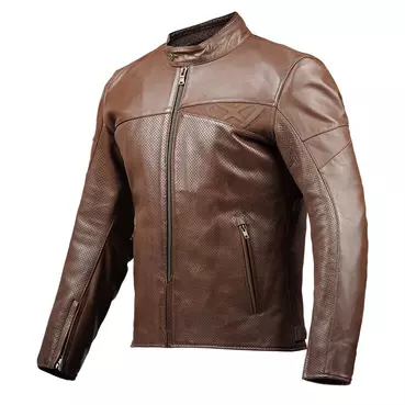 Ixon Cranky Air Leather мотокуртка Brown Коричневый