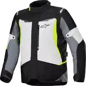 ALPINESTARS ST-1 WP Rennjacke Ice Gray / Black / Yellow Fluor