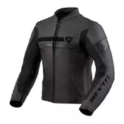 Rev'it Mile Leather мотокуртка Black Черный