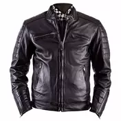 Helstons Cruiser Leather мотокуртка Black Черный