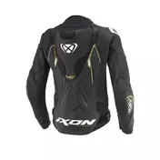 Ixon Vortex 3 Lady Leather мотокуртка Black White Gold Золотистый