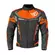 Berik 223318 мотокуртка Black Orange Fluo Grey Оранжевый