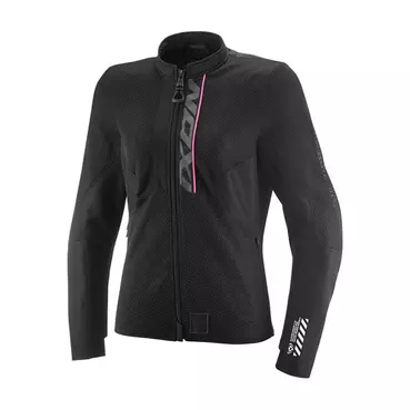 Ixon Ostro Lady мотокуртка Black Pink Розовый