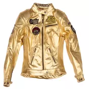 Women's Leather мотокуртка Holyfreedom Gold Lingotto Золотистый