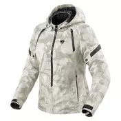REVIT Flare 3 H2O Kapuzenjacke Camo Grey White