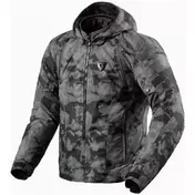 REVIT Flare 3 H2O Kapuzenjacke Camo Dark Grey