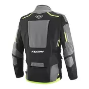 Ixon Midgard мотокуртка Black Grey Yellow Fluo Желтый