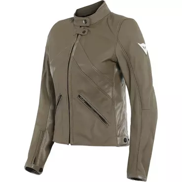 Dainese Santa Monica Lady Leather мотокуртка Brown Коричневый