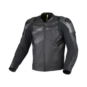 Macna Ignite Leather мотокуртка Black Черный