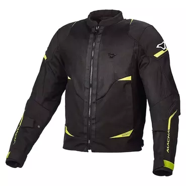 MACNA Hurracage jacke Black / neon yellow